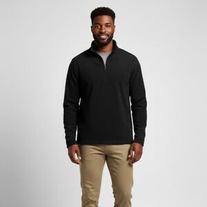 Swiss Tech Men's Rich Black Softshell Jacket Size Medium